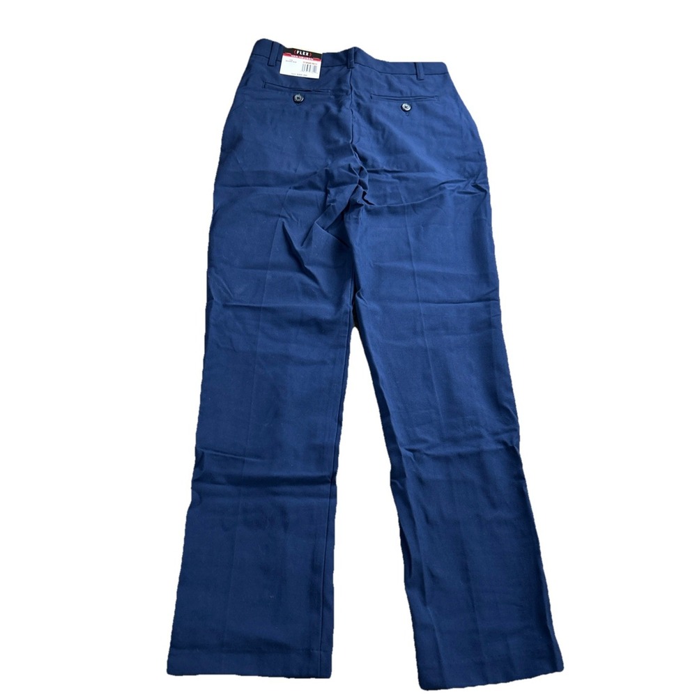 Van Heusen Boys Dress Pants 12 Blue Regular 26x28